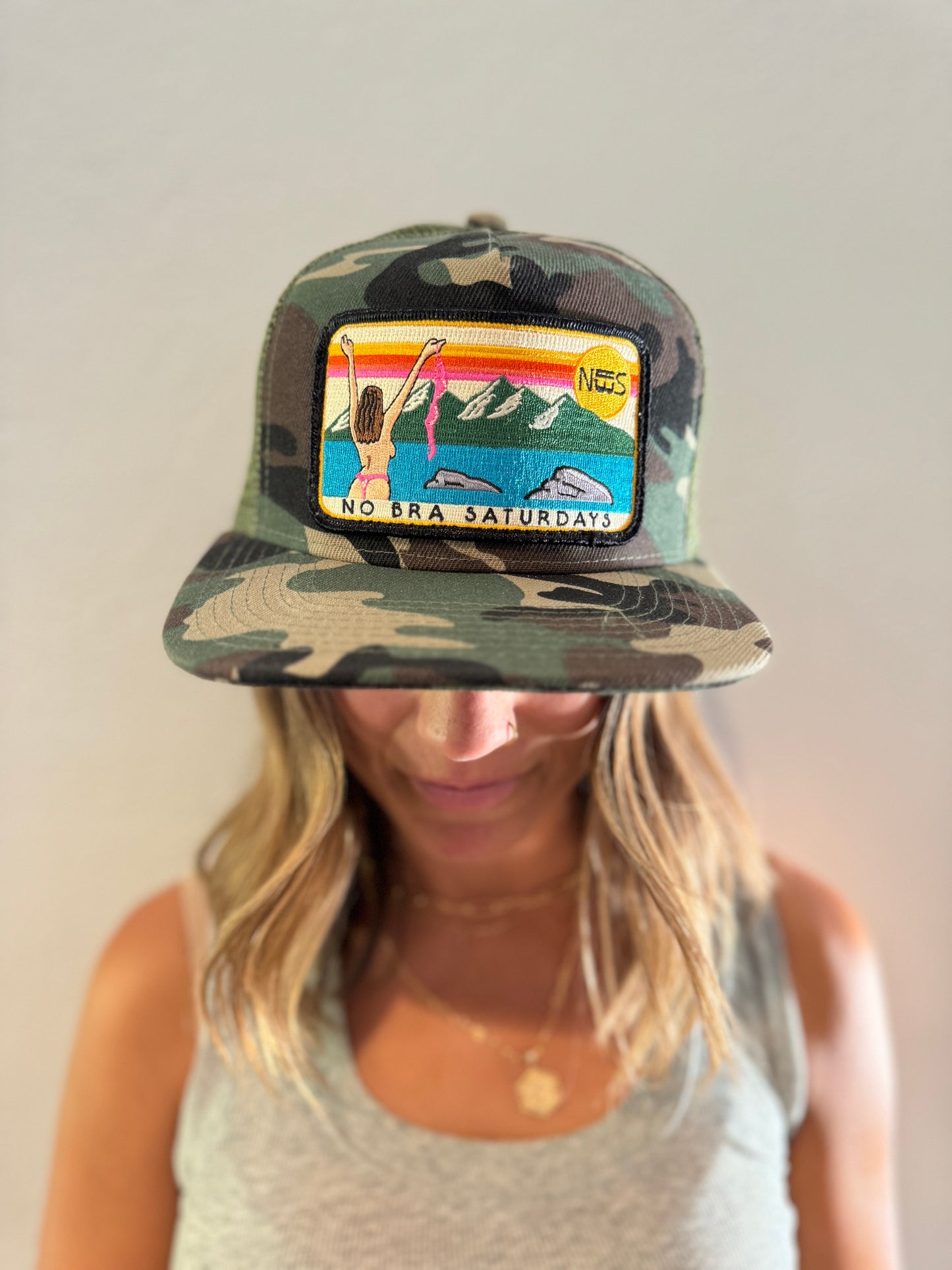 Camo Patch Hat